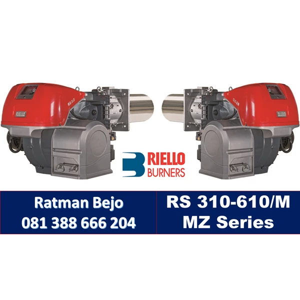 Riello Gas Burner RS310M MZ RS410M RS510M MZMZ 610M MZ Series Modulating Gas Burners