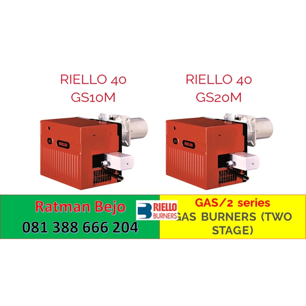 RIELLO 40 FS10 RIELLO 40 FS20 - Riello Gas Burners-PT Indira Dwi Mitra