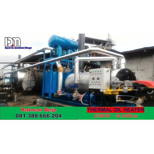 Thermal Oil Boiler - PT INDIRA  DWI MITRA