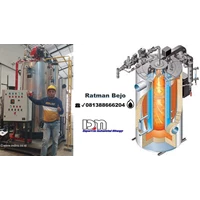 Boiler 1000kgVertical Fuel Gas -PT Indira Dwi Mitra