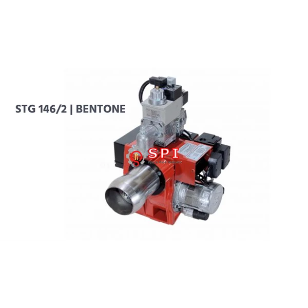 STG 146/2  BENTONE-GAS BURNER STG 146/2  BENTONE /STG 146/2  BENTONE CAPACITY  41 - 133 / 47 - 144 kW Voltage 230V - 0.95A - 50Hz 