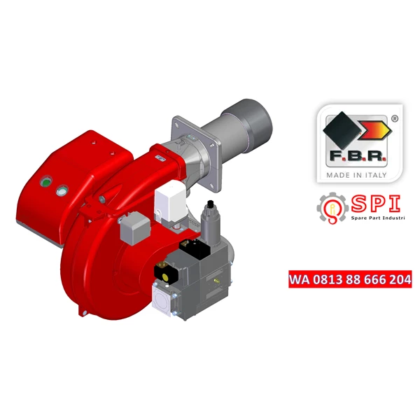 2 Stage Fbr Gas Burner For Boilers And Heating Machines