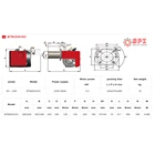 Gas Burner Merk Baite Type (BTN 20 G)205.000Kcal +Selenoid + gas press 3