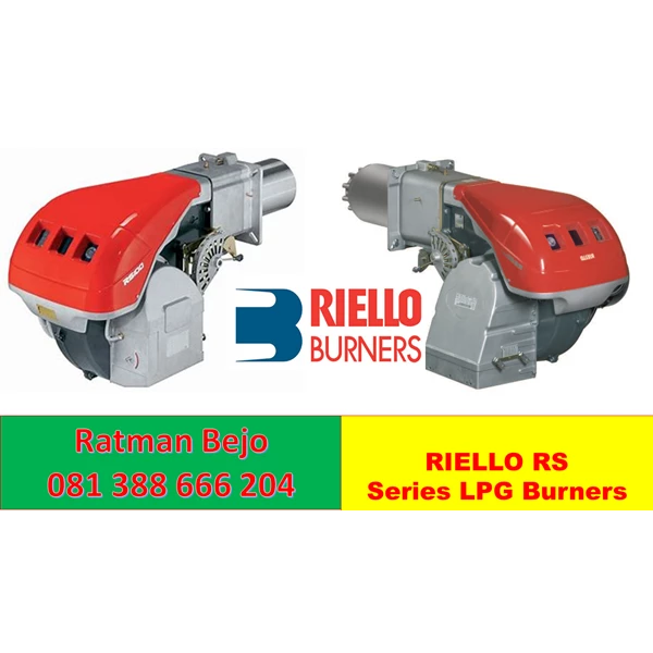 Riello RS 190 Capacity 470/1279 ÷ 2290 kW Two Stage Progressive Gas Burners