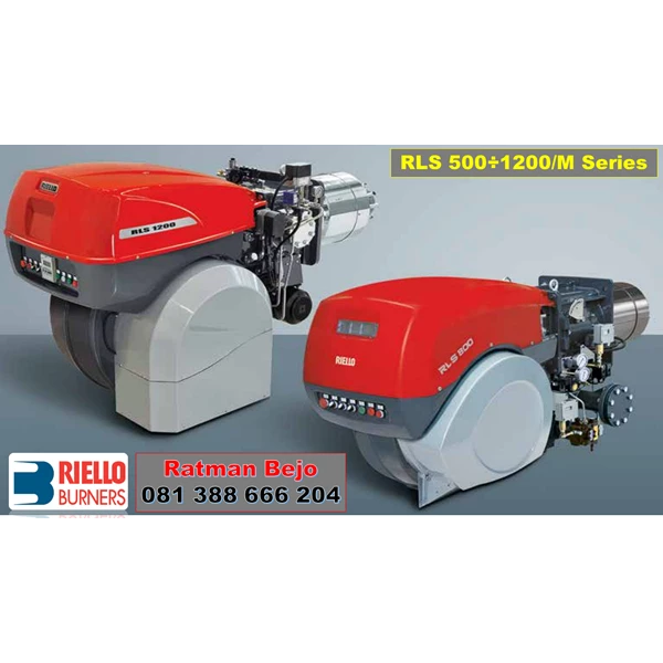 RIELLO RS 1000/M BLU 1100/4000 ÷ 10100 kW Low NOx Modulating Gas Burners