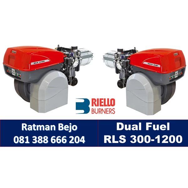 RIELLO RS 650/M BLU 1410/3000 ÷ 6500 kW Low NOx Modulating Gas Burners