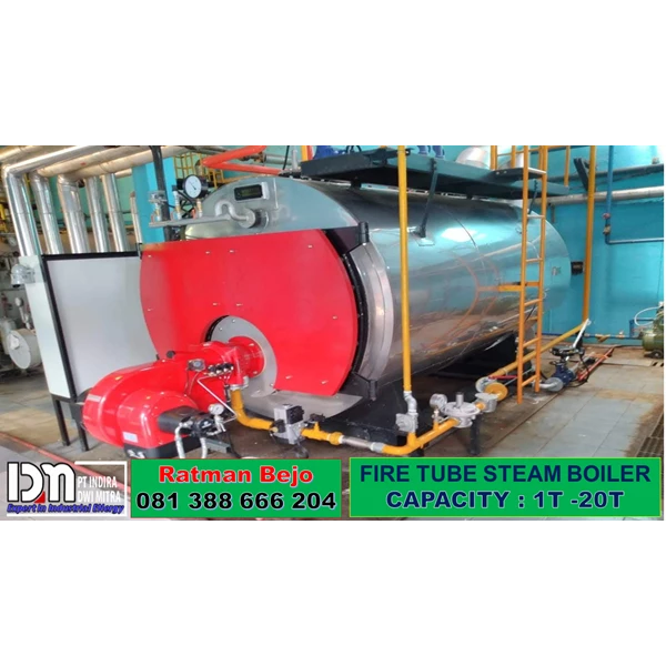 Sales Fire tube Steam Boiler Capasity 1Ton -20Ton