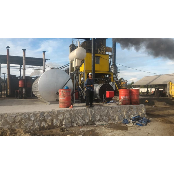 Thermal Oil Heater Boiler Asphalt Mixing Plant