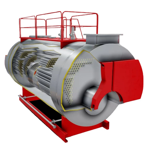  Fire Tube Steam Drum Dual Fuel Burner 1 ton -20 ton