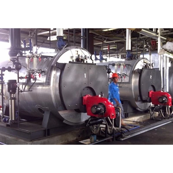 Fire Tube Steam Boiler Gas - Dual Fuel Boiler-Boiler Tabung Api-Boiler Pipa Api