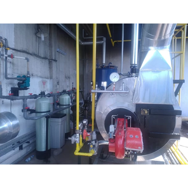 Fire Tube Steam Boiler Gas - Dual Fuel Boiler-Boiler Tabung Api-Boiler Pipa Api