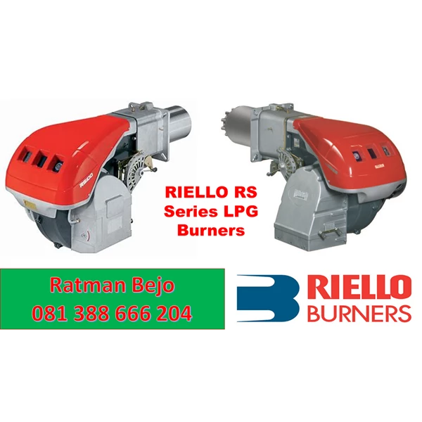GAS BURNERS (TWO STAGE) RS 50/GAS BURNERS (TWO STAGE) RS 70/ RS100/GAS BURNERS (TWO STAGE) RS 130 /GAS BURNERS (TWO STAGE)RS 190