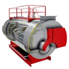 Fire Tube Steam Boiler fuel Oil and Gas -Dual Fuel Burner 500kg-20.000kg 2