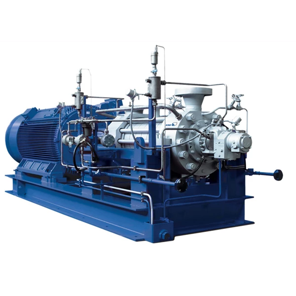 KSB  pumps used in water treatment plant